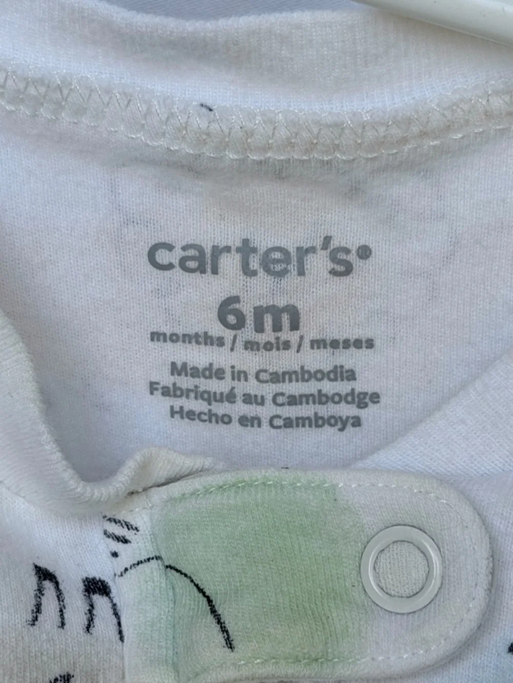 Carters white footed